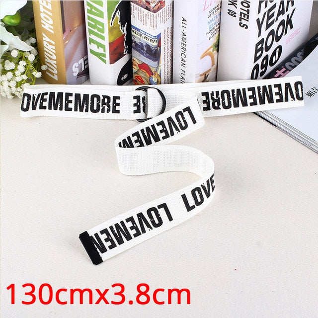 Fashion Punk Long Belts Style D Ring Jeans Men Black Blue Yellow Checkered Strap Belt Women Canvas Checkerboard Belt 234