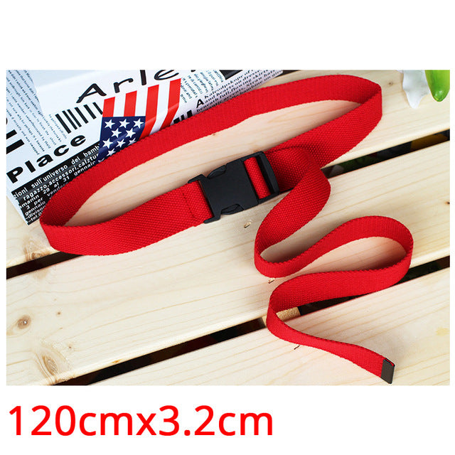 Fashion Punk Long Belts Style D Ring Jeans Men Black Blue Yellow Checkered Strap Belt Women Canvas Checkerboard Belt 234