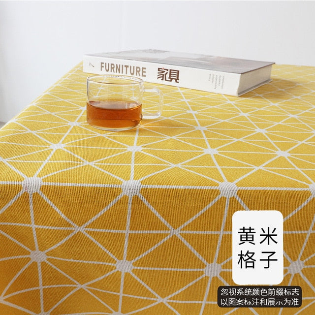 Printed Cotton Linen Fabric Curtain tablecloth Cotton Cloth  For DIY Quilting & Sewing Placemat,Bags Material 25x35cm