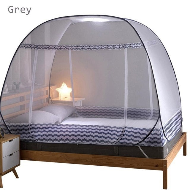 Portable Automatic Pop Up Mosquito Net Installation-free Foldable Student Bunk Breathable Netting Tent Mosquito Net Home Decor