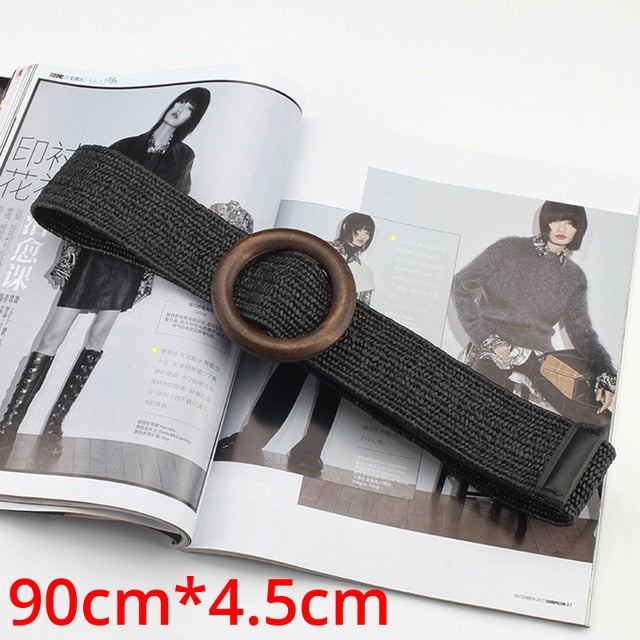 Women Double D Ring Buckle Checkerboard Belts Female Black Blue Jeans Canvas Waist Belts Fashion Plaid Checkered Long Strap 151