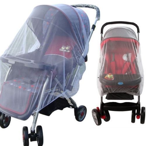 Hot White Infants Baby Girl Boy Stroller Pushchair Mosquito Insect Net Safe Mesh Buggy Crib Netting Cart Mosquito Net