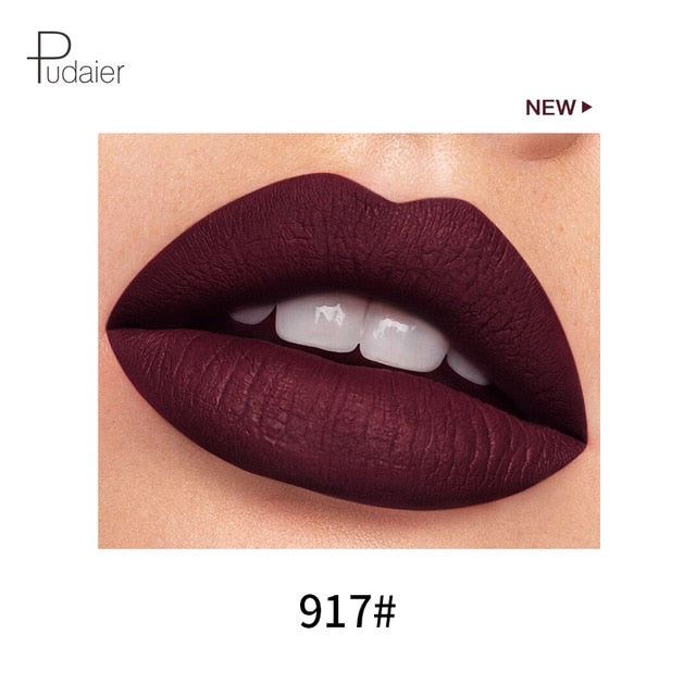 Pudaier Mini Liquid lipstick Portable professional makeup full Portable lipsticks for lips make up tint lip gloss lipstick matte