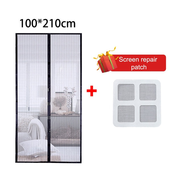 Anti Mosquito Net Door Magnetic Mesh Door Mosquito Net Curtain Insect Net Door Automatic Closing Door Kitchen Door Curtains