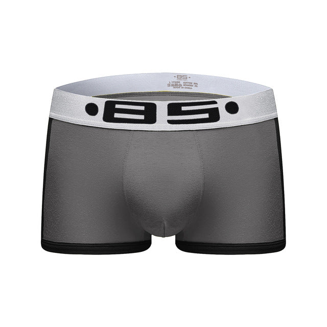 2pcs/lot BS Cotton Boxershorts Men Comforable Panties Set трусы мужские боксеры Gay Sexy Underwear Man Boxer 5Color Free Shiping