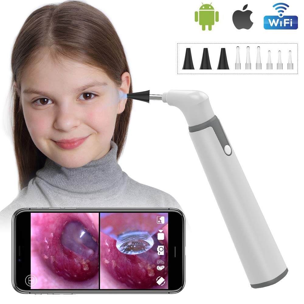 Wifi Ear Otoscope 3.9mm Smart Wireless Ear Visual Cleaning Medical Endoscope Nose Inspect Camera for iPhone Android iPad Samsung