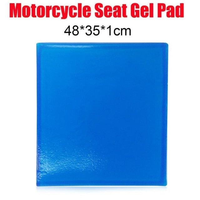 VODOOL Motorcycle Seat Gel Pad Shock Absorption Mat Motorbike Scooter Comfort Soft Cooling Cushion Motor Bike Modified Seat Pads