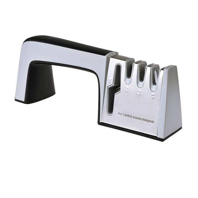 1PC 3 Stages Professional Knife Sharpener Kitchen Sharpening Stone Tungsten Steel and Ceramic Kitchen Knives Accessories